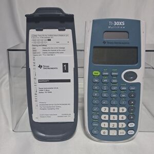 Texas Instruments TI-30XS MultiView‎ Scientific Calculator Tested Working
